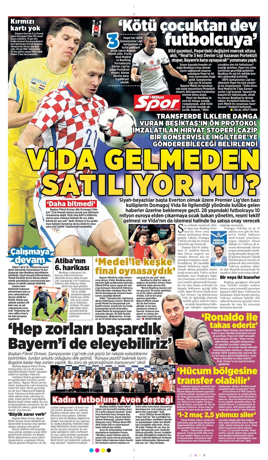 16 Aralık 2017 | Gazetelerin Beşiktaş Manşetleri - Görsel 5