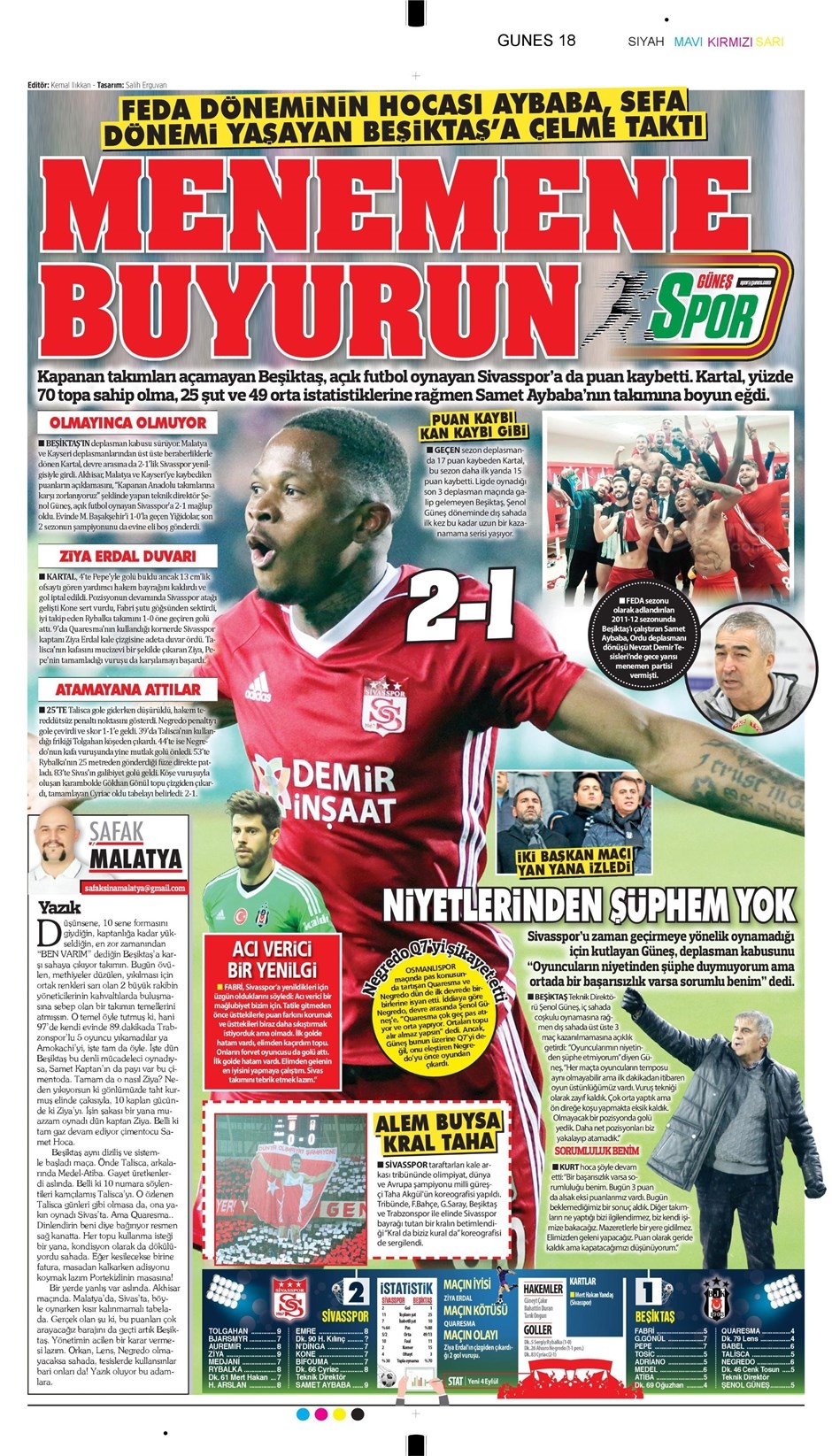 24 Aralık 2017 | Gazetelerin Beşiktaş Manşetleri - Görsel 3