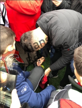 Oğuzhan Özyakup isminin ölümsüzleştiği sahadan çok özel kareler - Görsel 5