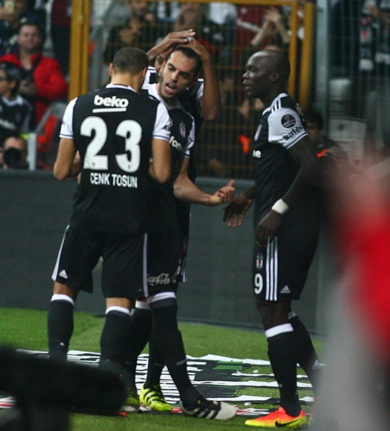 Beşiktaş-Trabzonspor maçından kareler - Görsel 9