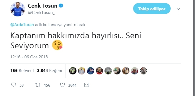 Cenk Tosun, kendisine gelen mesajları cevapsız bırakmadı - Görsel 4