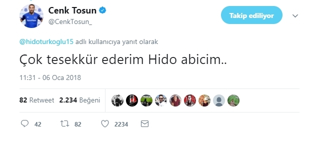 Cenk Tosun, kendisine gelen mesajları cevapsız bırakmadı - Görsel 9