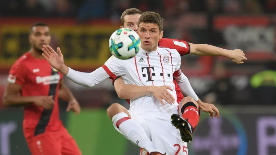 Bayer Leverkusen - Bayern Münih maçından 23 kare - Görsel 2
