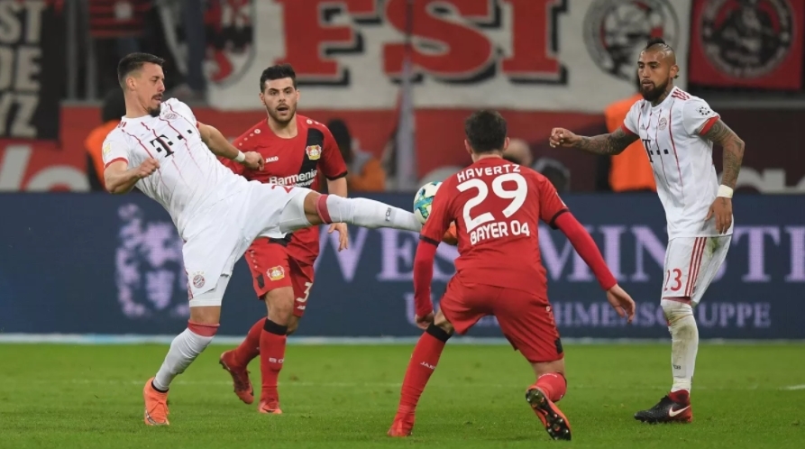 Bayer Leverkusen - Bayern Münih maçından 23 kare - Görsel 21