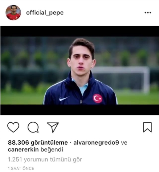 Beşiktaşlı futbolculardan, Türkiye’nin 2024 adaylığına tam destek! - Görsel 3