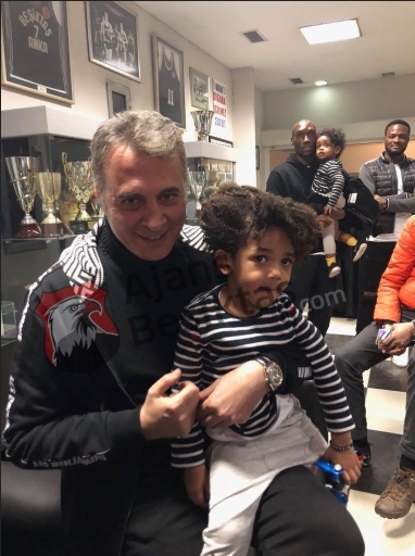 Fikret Orman, Atiba, Larin ve Noah’ın çok özel görüntüleri - Görsel 1