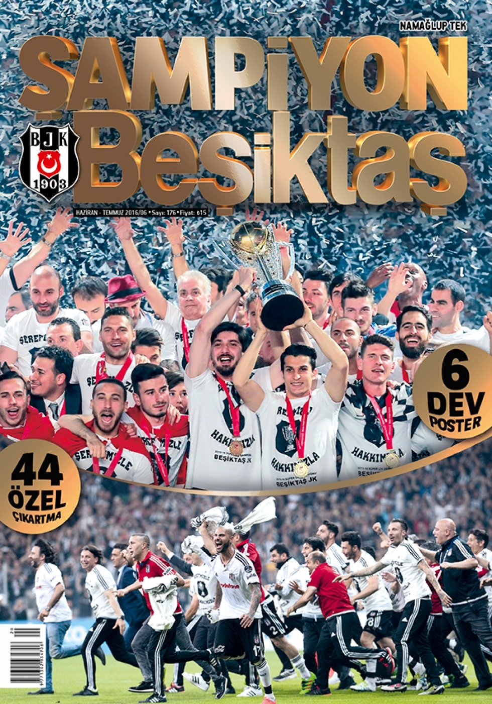 Beşiktaş Dergisi'nin 2015-2016 şampiyonluk sayısı - Görsel 1