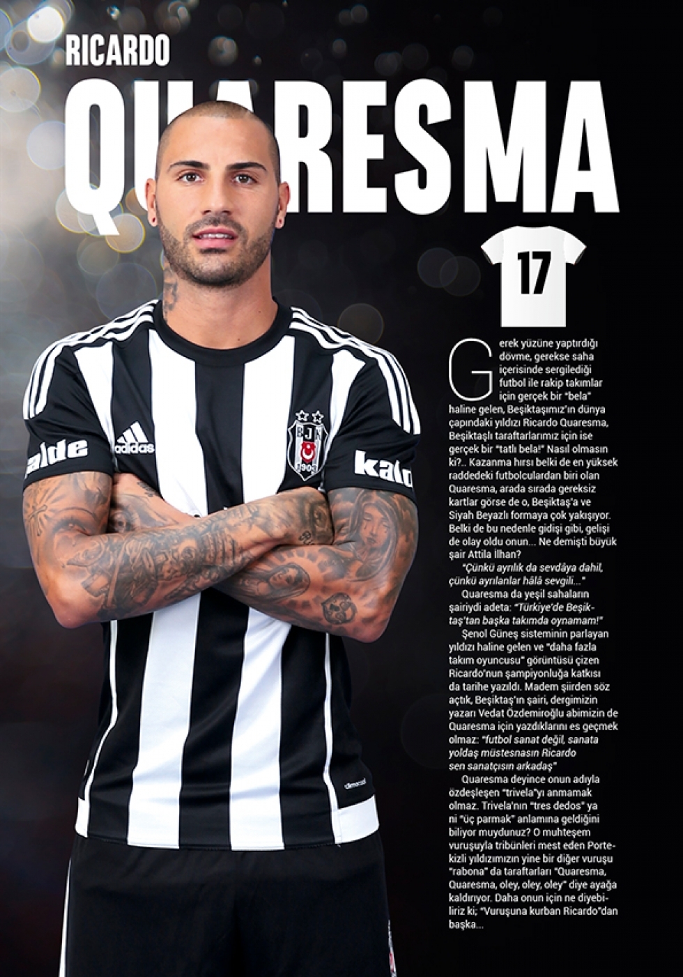 Beşiktaş Dergisi'nin 2015-2016 şampiyonluk sayısı - Görsel 13