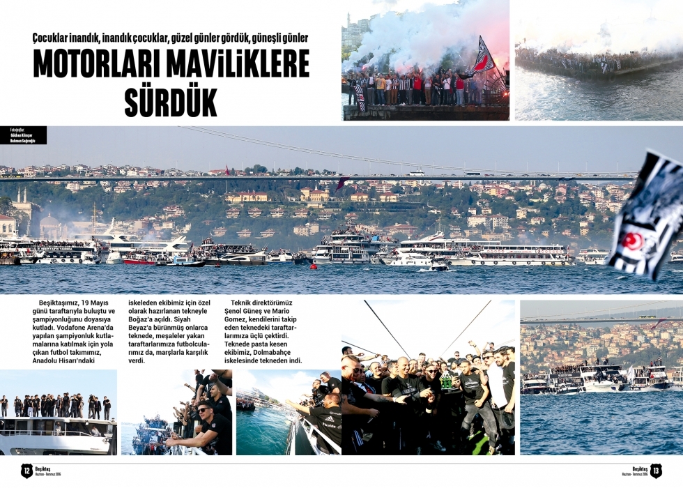 Beşiktaş Dergisi'nin 2015-2016 şampiyonluk sayısı - Görsel 9