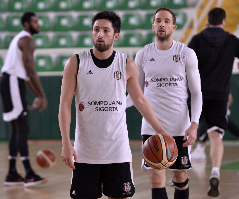 Beşiktaş Sompo Japan'ın antrenmanından görüntüler - Görsel 1