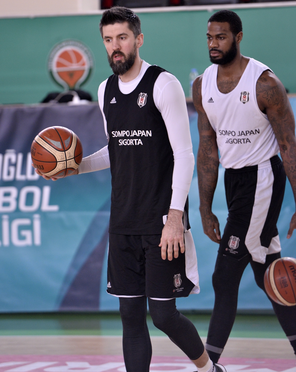 Beşiktaş Sompo Japan'ın antrenmanından görüntüler - Görsel 10
