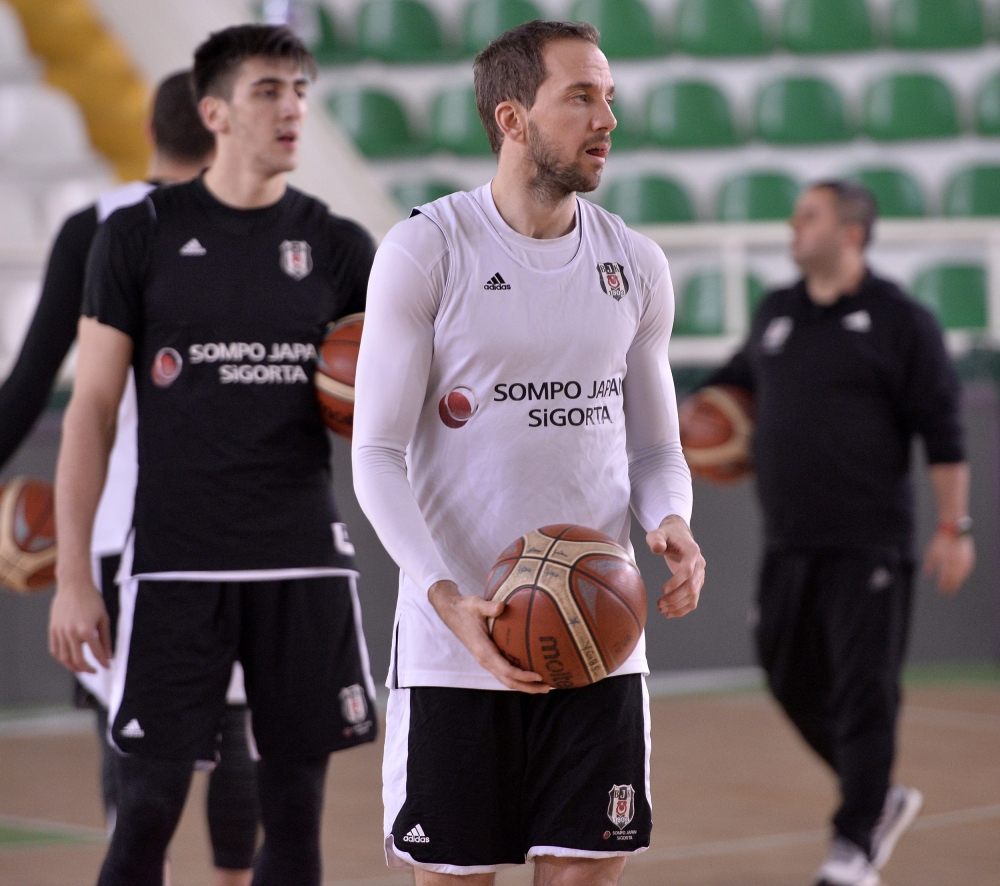 Beşiktaş Sompo Japan'ın antrenmanından görüntüler - Görsel 2