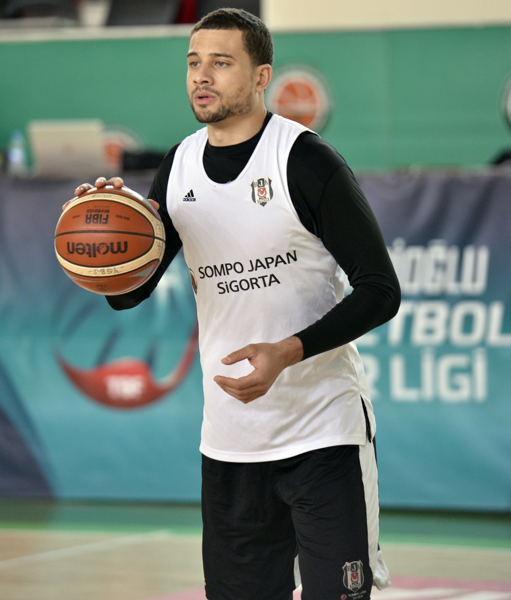 Beşiktaş Sompo Japan'ın antrenmanından görüntüler - Görsel 8
