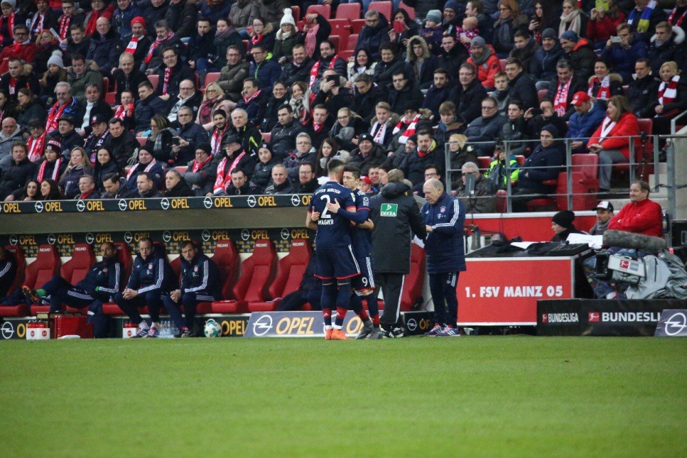 Mainz 05 - Bayern Münih maçından kareler - Görsel 5