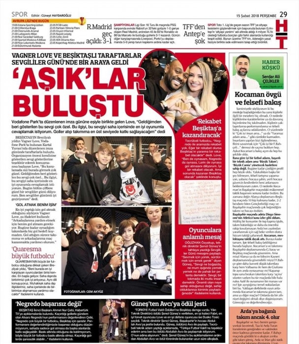 15 Şubat 2018 | İşte gazetelerin Beşiktaş manşetleri - Görsel 4