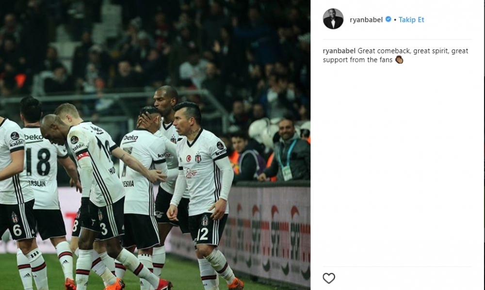 Galibiyet sonrası Beşiktaşlı futbolcuların sosyal medya paylaşımları! - Görsel 3