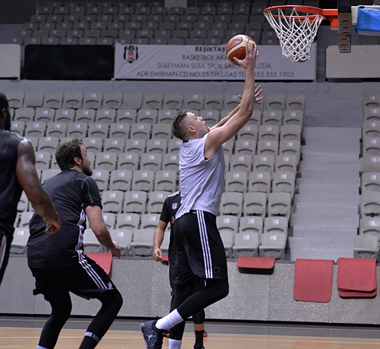 Beşiktaş'ta Darüşşafaka Doğuş maçı hazırlıkları başladı - Görsel 6