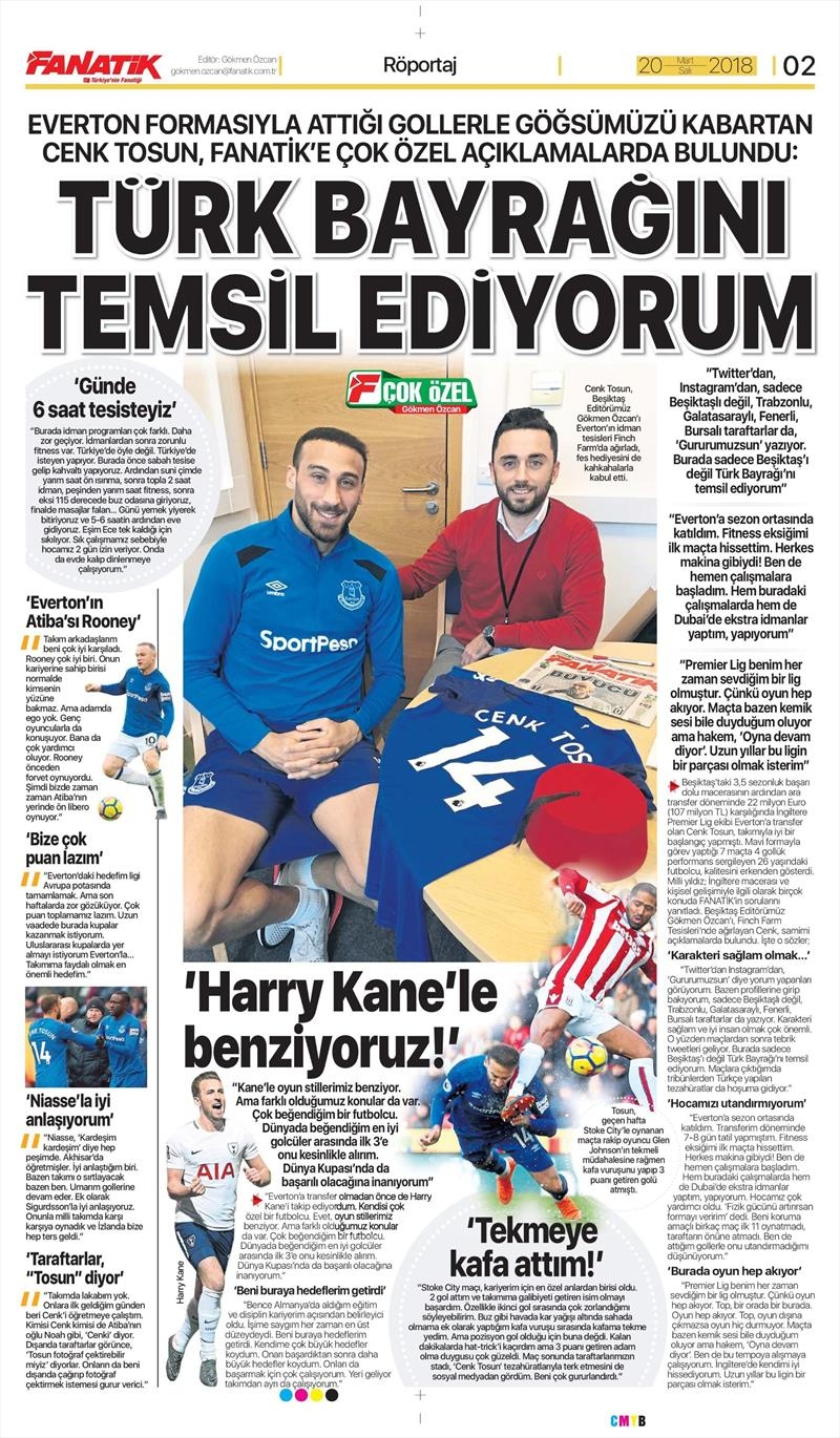 20 Mart 2018 | Gazetelerin Beşiktaş Manşetleri - Görsel 3
