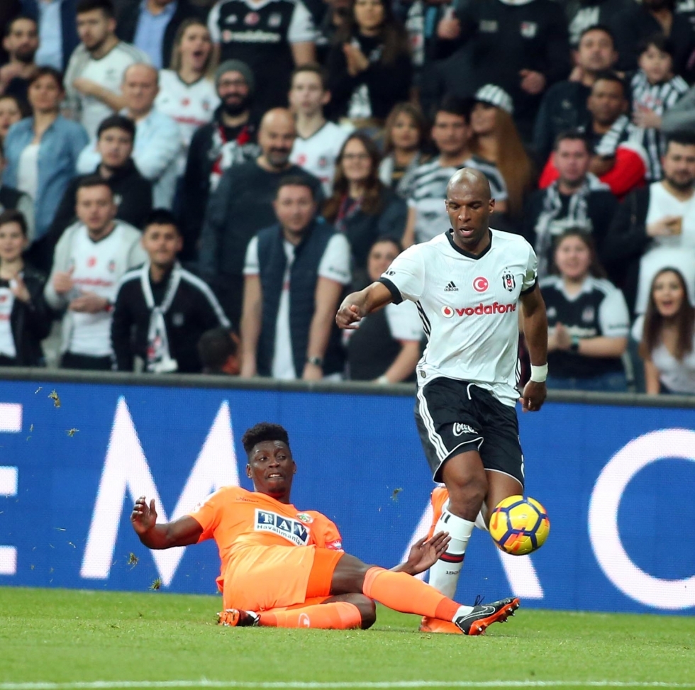 Beşiktaş - Alanyaspor karşılaşmasından kareler - Görsel 20
