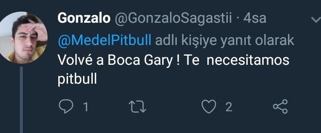 Boca taraftarı Medel’i çağırdı! - Görsel 3