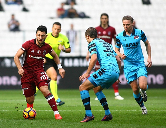 Beşiktaş-AZ Alkmaar maçından kareler - Görsel 25
