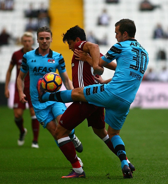 Beşiktaş-AZ Alkmaar maçından kareler - Görsel 31