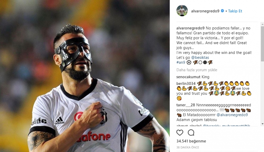 Beşiktaşlı futbolcuların maç sonrası Instagram paylaşımları - Görsel 2