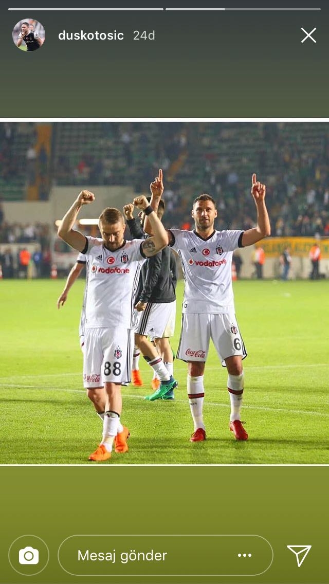 Beşiktaşlı futbolcuların maç sonrası Instagram paylaşımları - Görsel 6