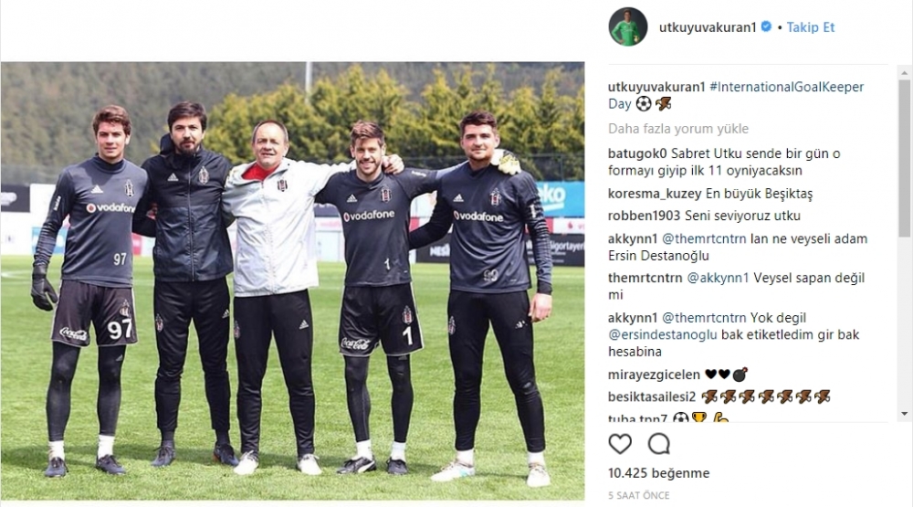 Siyah beyazlı futbolcuların bugün yaptıkları Instagram paylaşımları - Görsel 4