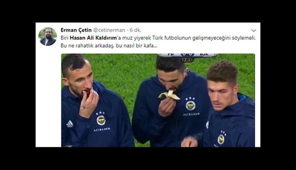 Hasan Ali Kaldırım'ın olaylar esnasında muz yemesi sosyal medyada gündem oldu - Görsel 13