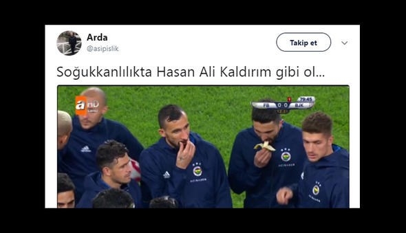 Hasan Ali Kaldırım'ın olaylar esnasında muz yemesi sosyal medyada gündem oldu - Görsel 6