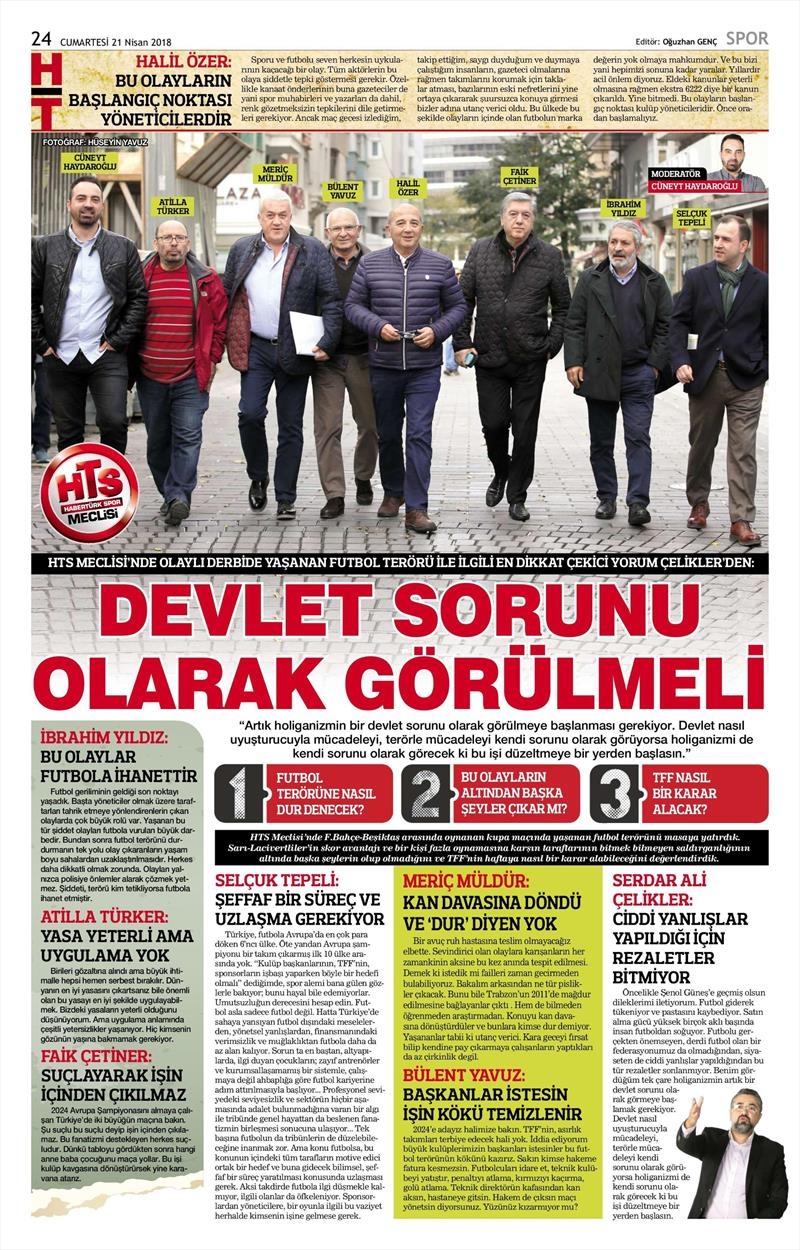 21 Nisan 2018 | Gazetelerin Beşiktaş Manşetleri - Görsel 20