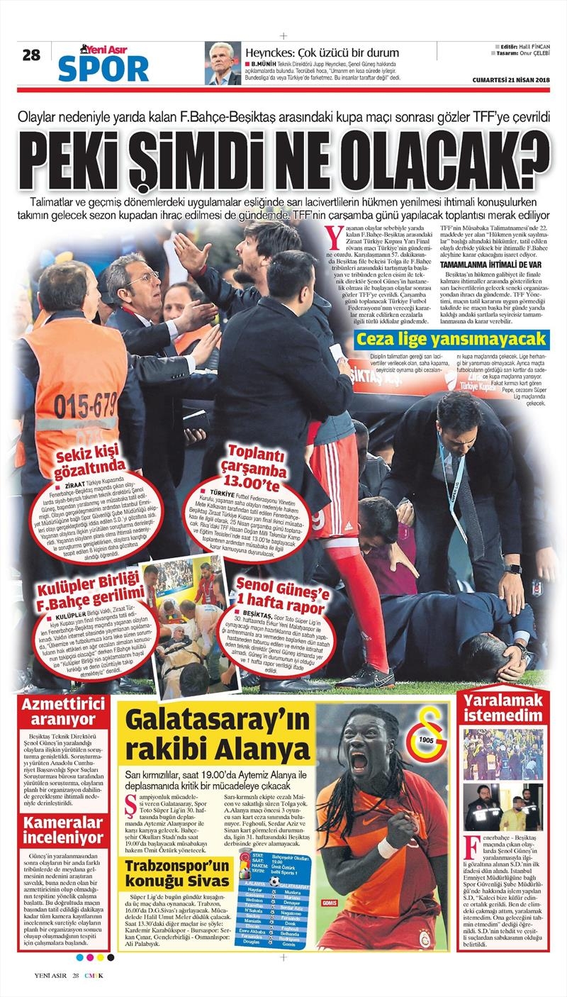 21 Nisan 2018 | Gazetelerin Beşiktaş Manşetleri - Görsel 34