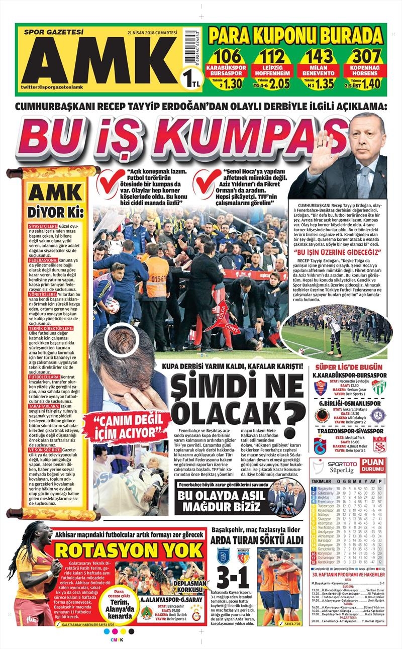 21 Nisan 2018 | Gazetelerin Beşiktaş Manşetleri - Görsel 5