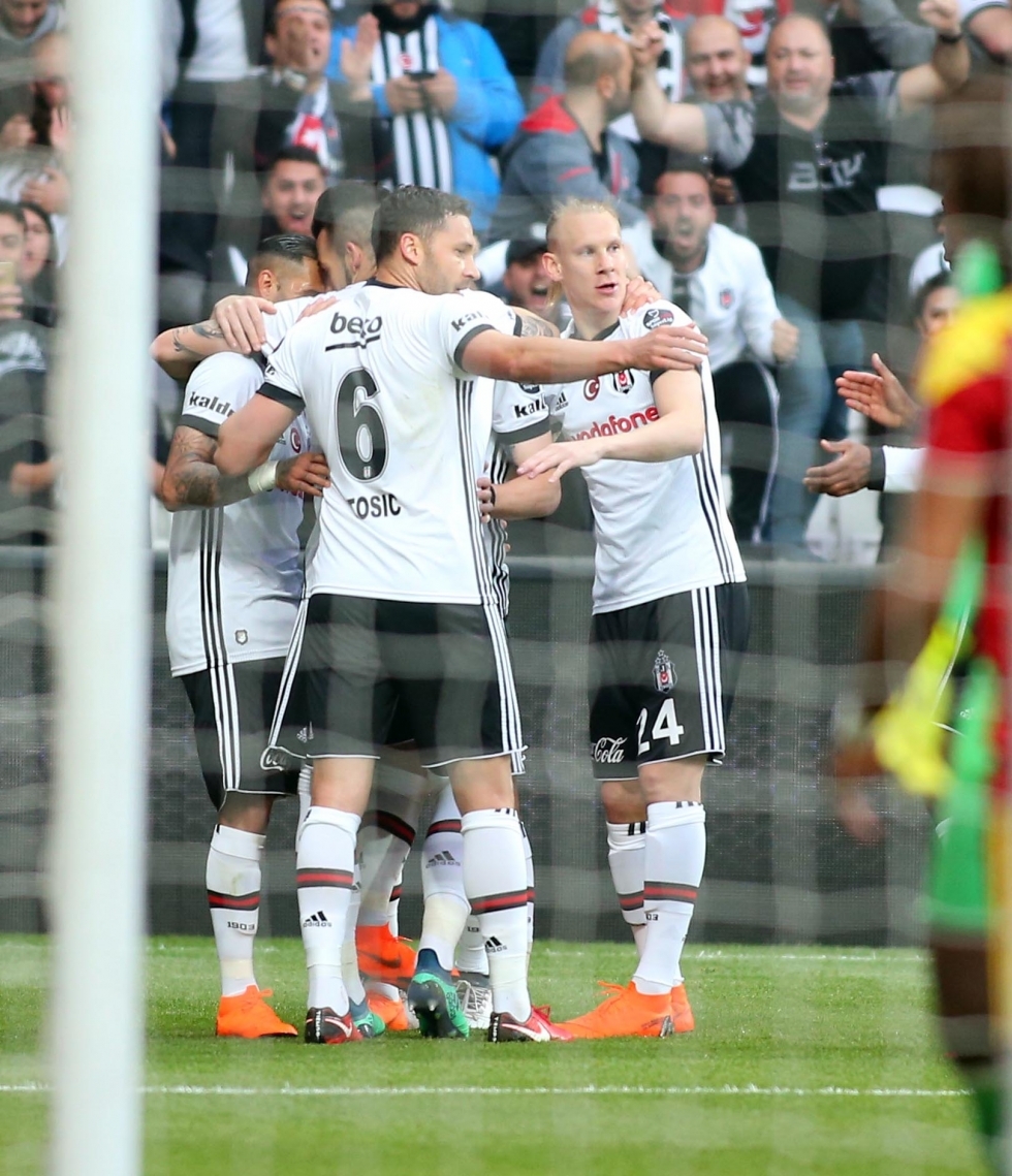 Beşiktaş - Malatyaspor karşılaşmasından kareler - Görsel 56