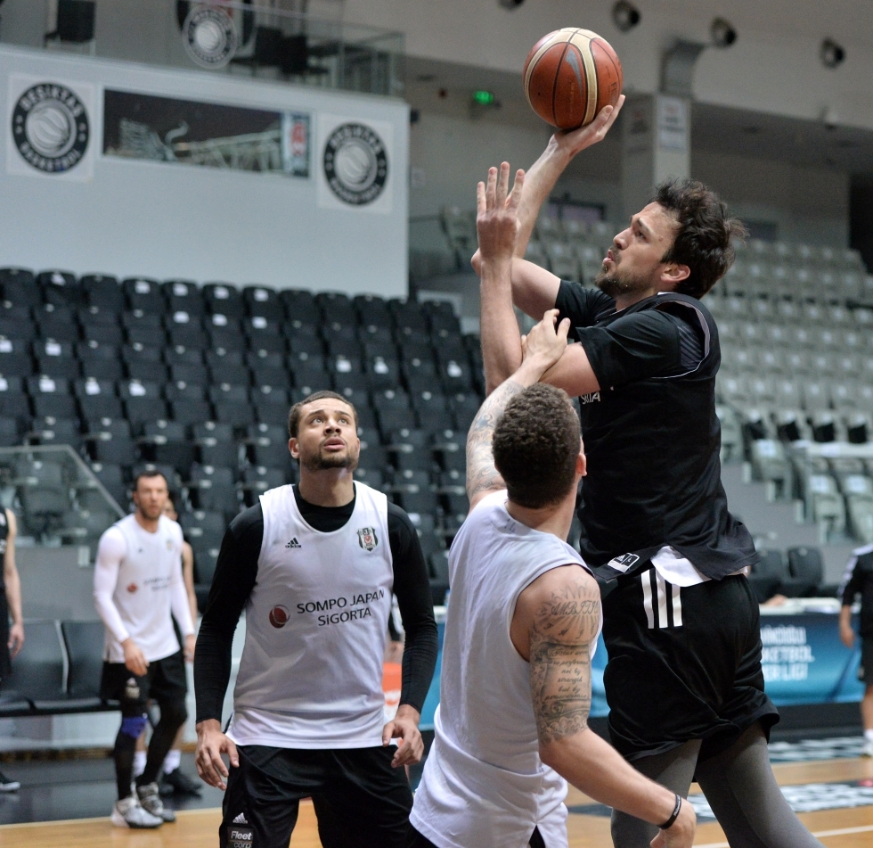 Beşiktaş Sompo Japan derbiye hazır! İşte son antrenmandan kareler - Görsel 8