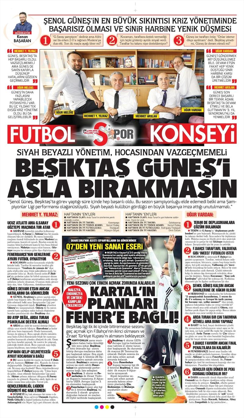 9 Mayıs 2018 | Gazetelerin Beşiktaş Manşetleri - Görsel 4