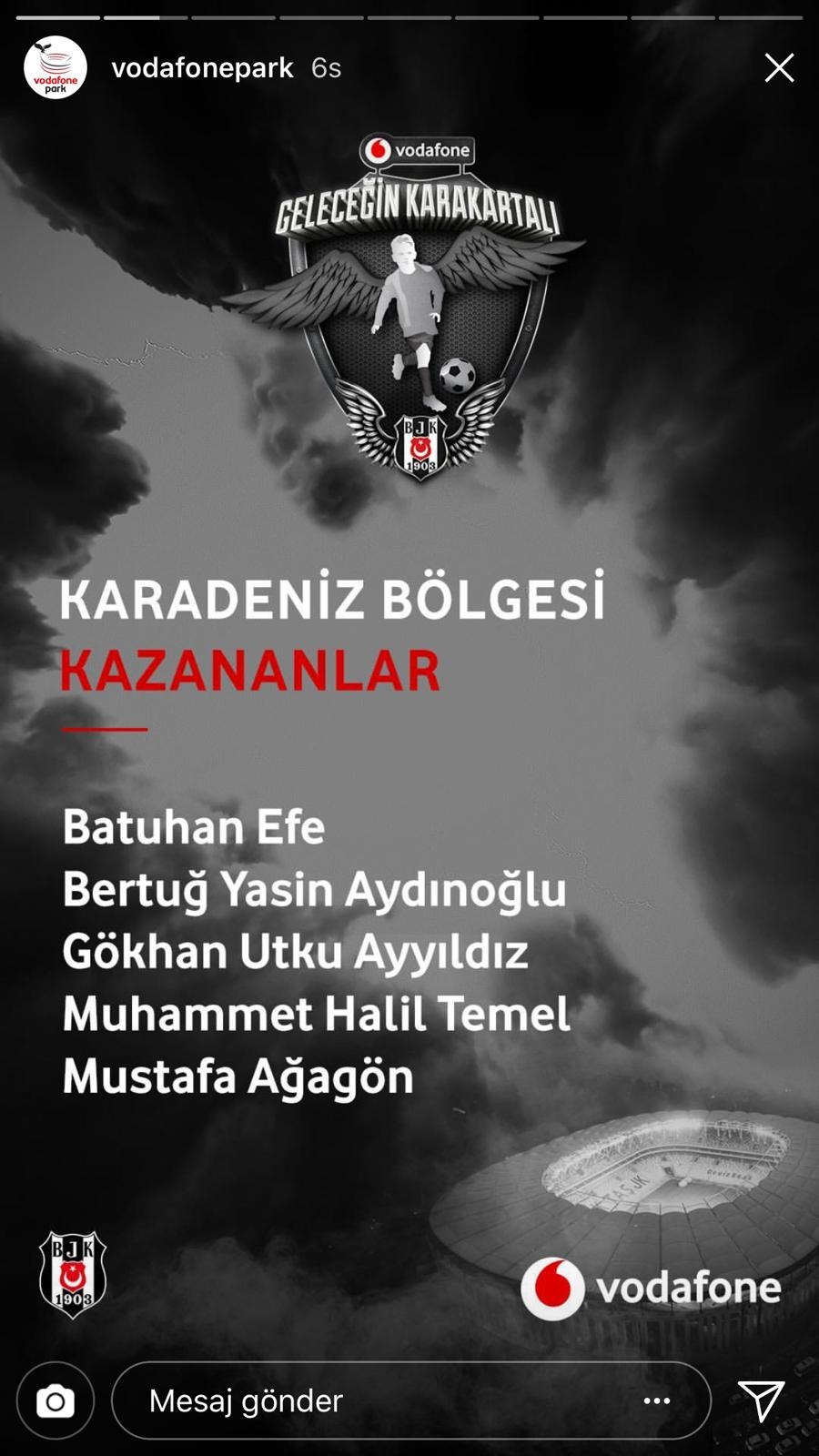 Vodafone Geleceğin Kartalları Projesi'nin Karadeniz etabı tamamlandı! İşte kazananlar... - Görsel 1