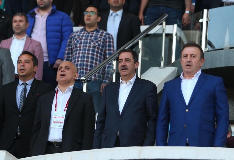 Osmanlıspor - Beşiktaş karşılaşmasından kareler - Görsel 1