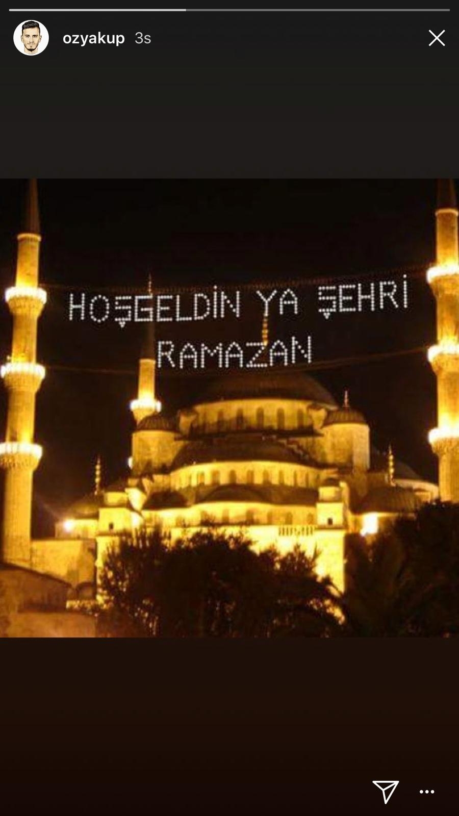 Beşiktaşlı futbolculardan Ramazan mesajları - Görsel 3