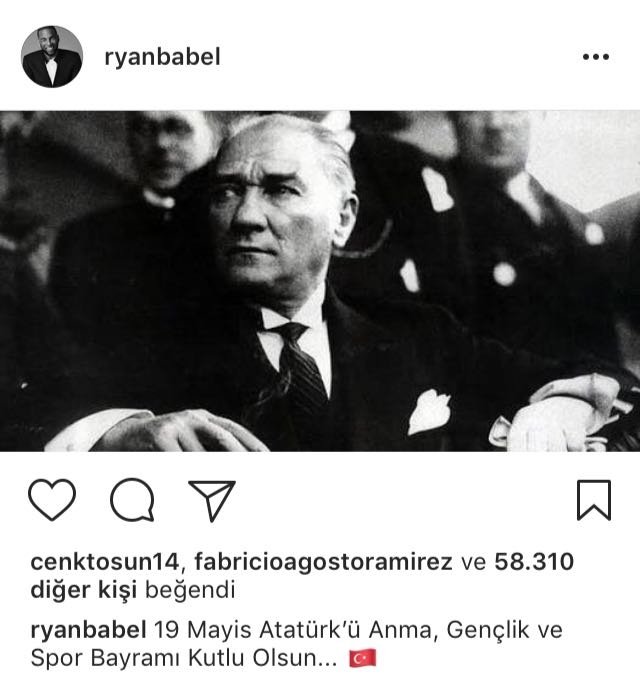 Beşiktaşlı futbolcuların 19 Mayıs paylaşımları - Görsel 3