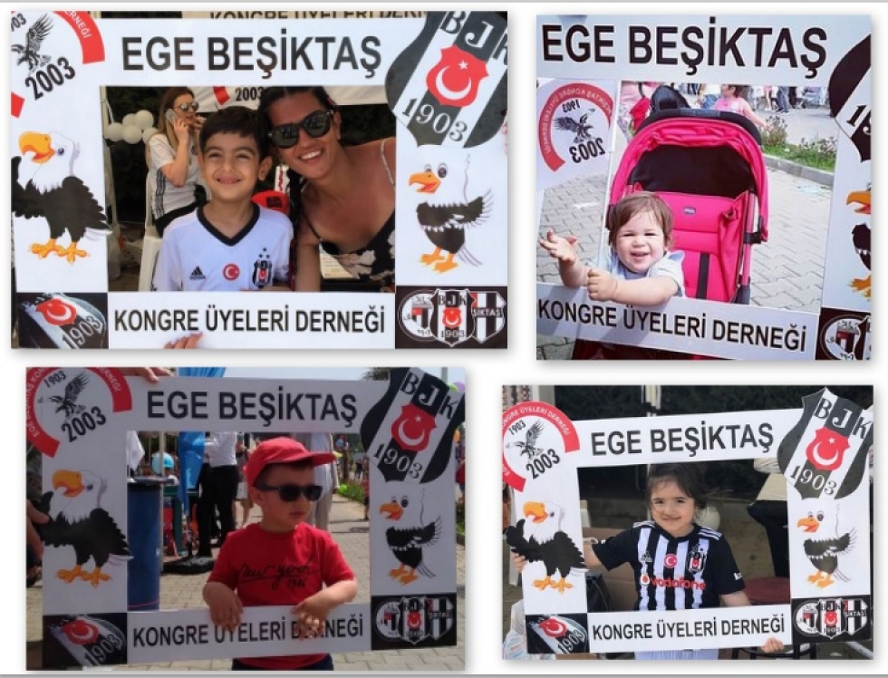 Ege Beşiktaş Kongre Üyeleri Derneği’nden çocuk festivali - Görsel 1
