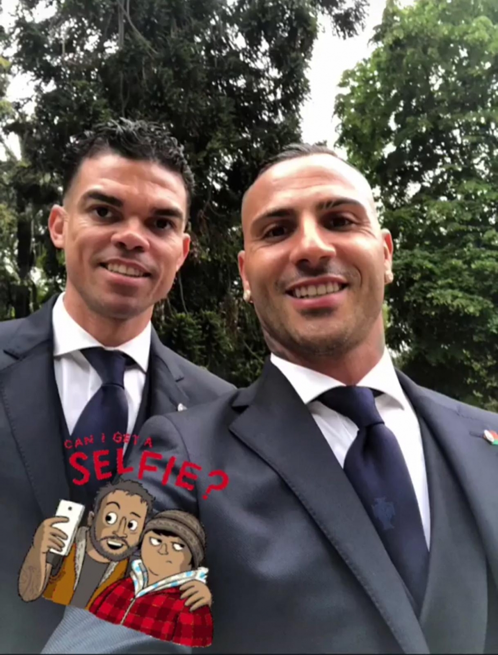 Pepe ve Quaresma, Portekiz Cumhurbaşkanı’nı ziyaret etti - Görsel 2