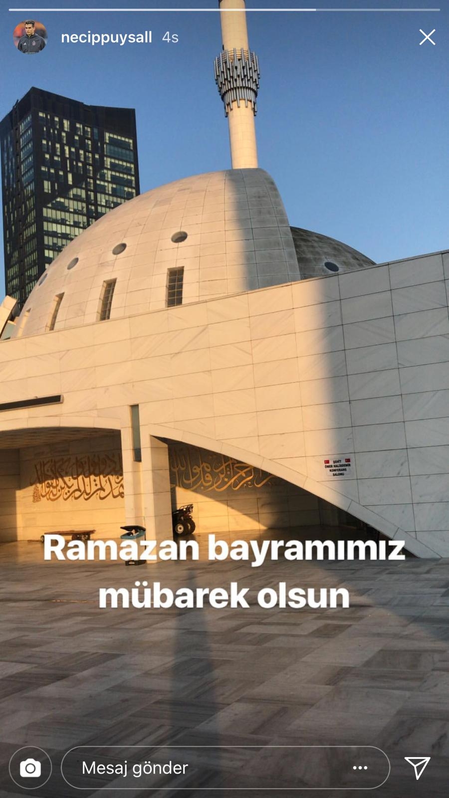 Beşiktaşlı futbolculardan bayram mesajları - Görsel 5