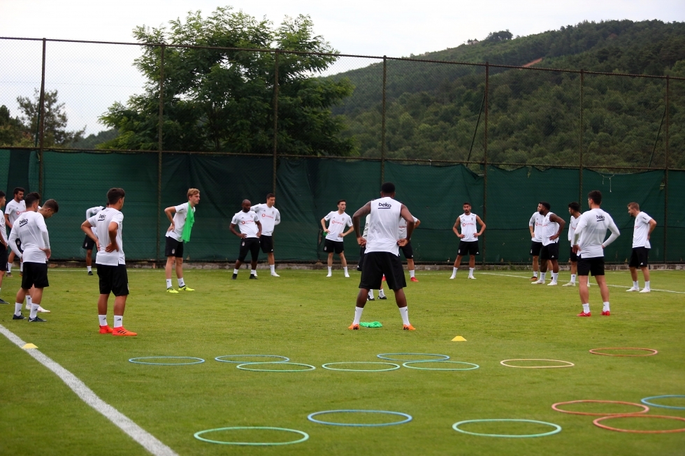 Beşiktaş yeni sezon hazırlıklarını sürdürüyor! İşte antrenmandan kareler... - Görsel 5