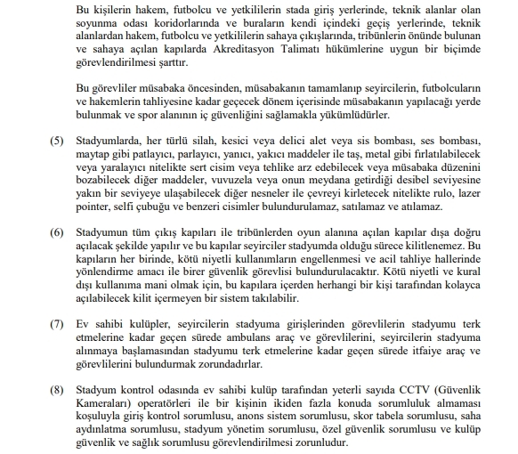 2018 – 2019 SPOR TOTO SÜPER LİG LEFTER KÜÇÜKANDONYADİS SEZONU  MÜSABAKALARI STATÜSÜ - Görsel 15