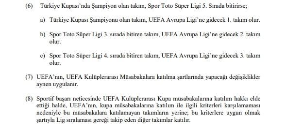 2018 – 2019 SPOR TOTO SÜPER LİG LEFTER KÜÇÜKANDONYADİS SEZONU  MÜSABAKALARI STATÜSÜ - Görsel 20