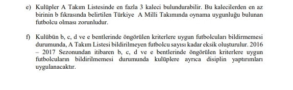 2018 – 2019 SPOR TOTO SÜPER LİG LEFTER KÜÇÜKANDONYADİS SEZONU  MÜSABAKALARI STATÜSÜ - Görsel 24