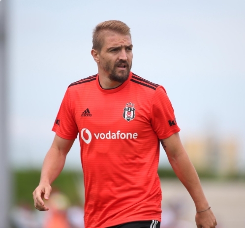 Beşiktaş'ın hazırlık karşılaşmasından kareler - Görsel 4