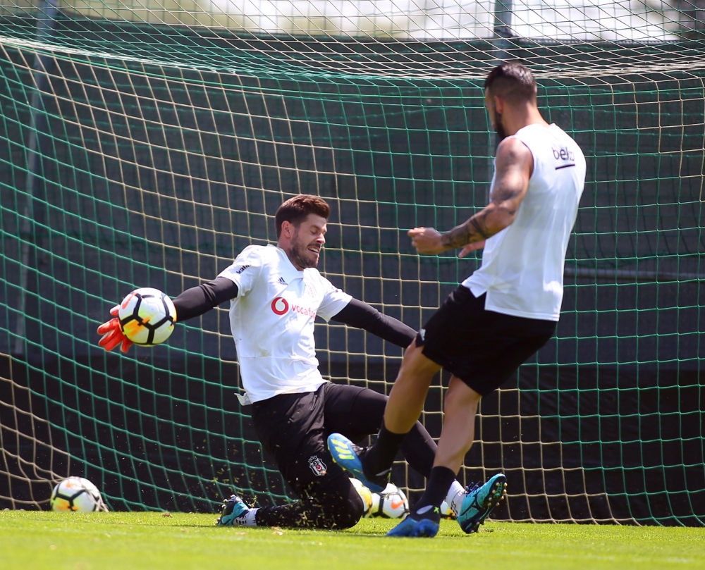 Beşiktaş, çalışmalarını sürdürüyor! İşte antrenmandan görüntüler... - Görsel 12